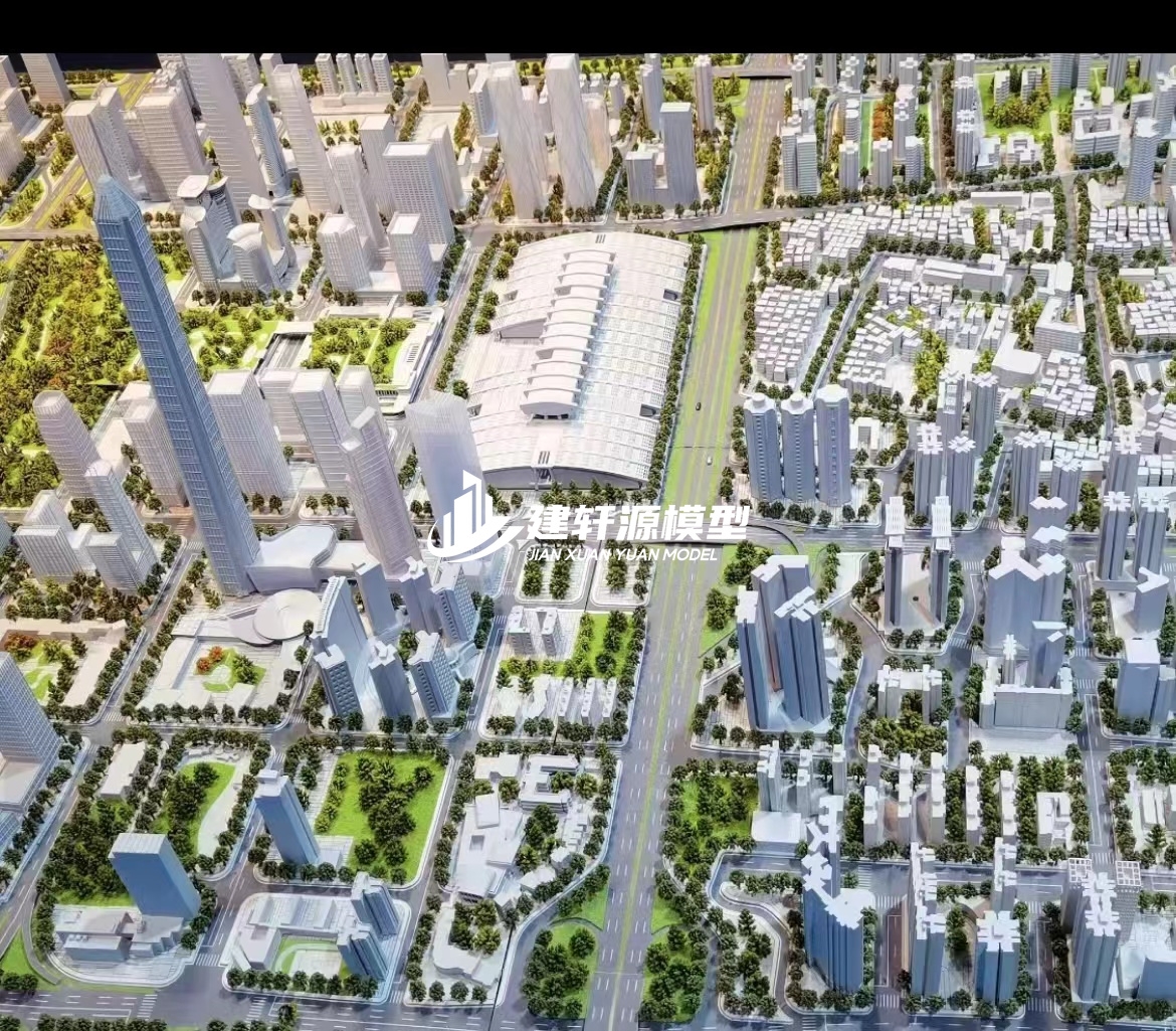 内黄城市规划模型