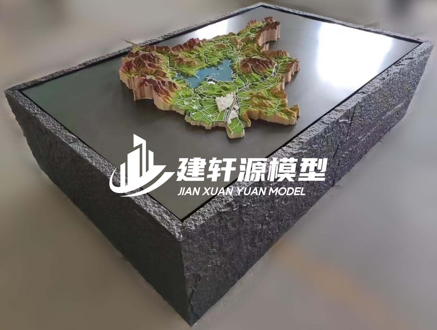 内黄地貌模型制作