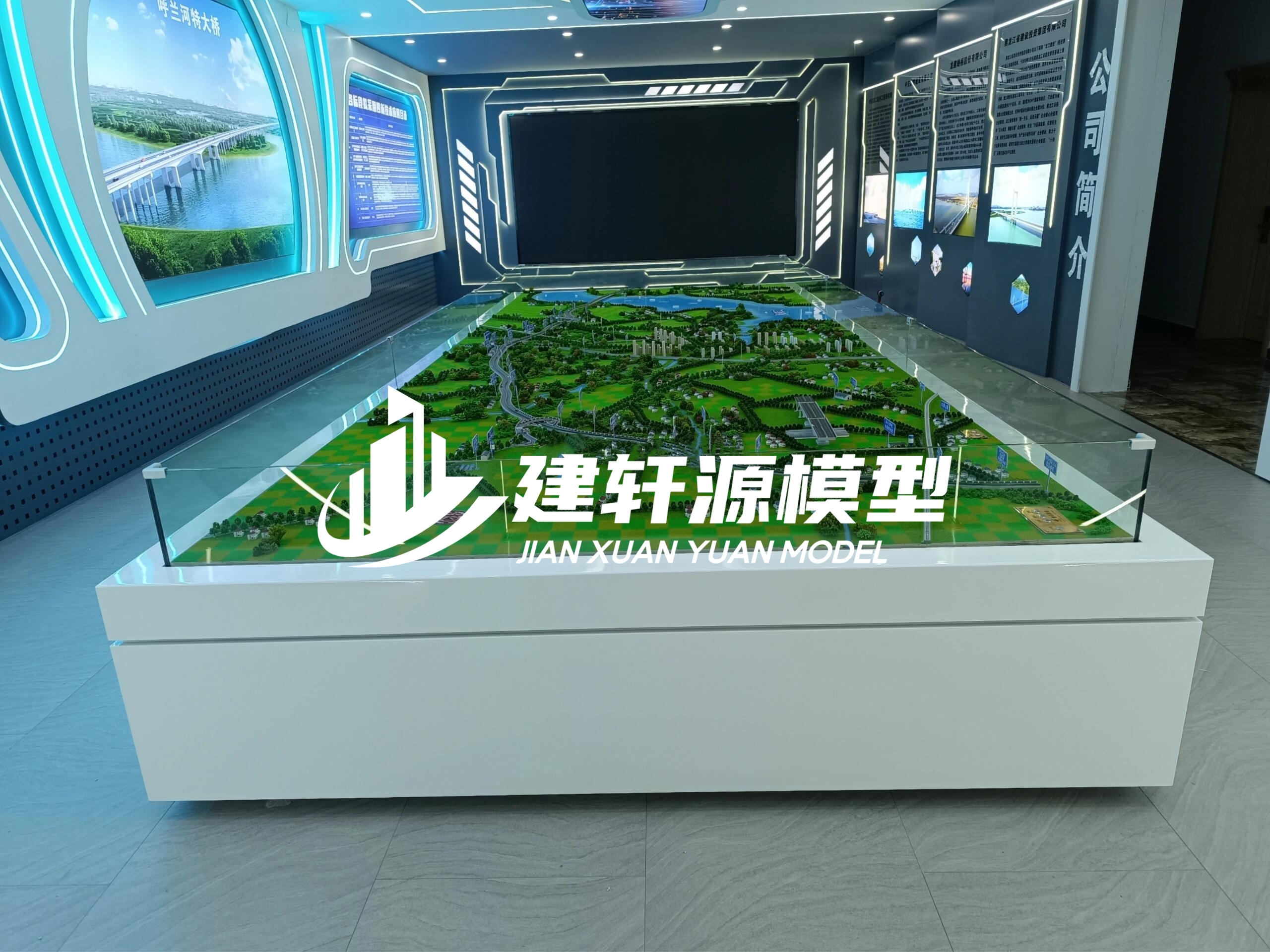 内黄高架桥道路模型设计